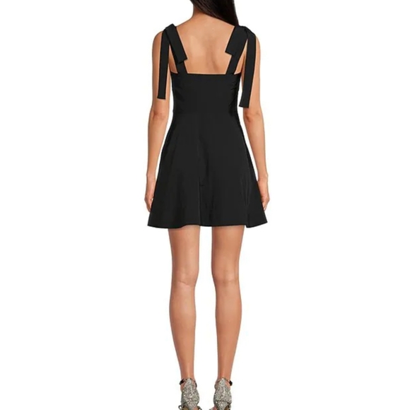 Gianni Bini Everly Bustier Sweetheart Neck Sleeveless Tie Shoulder A-Lin… - Picture 2 of 10